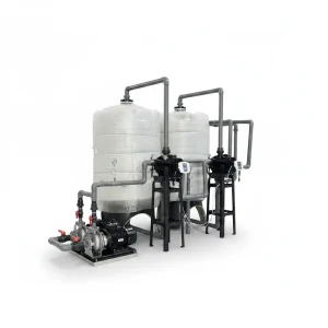 10000LPH Sachet Water Machine and 20000LPH Reverse Osmosis Water Purification System with PLC Control and Filling Machine