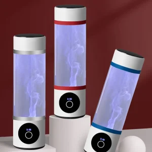 10000PPB High Concentration H2 Water Bottle Generator SPE PEM Electrolysis Hydrogenated Water Cup for Home Office Travel