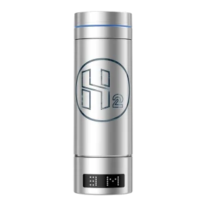10000ppb Hydrogen Water Bottle Generator Cup Portable H2 Maker with Metal Cover