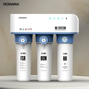 1000GPD 6-Stage Tankless RO Water Purifier Under Sink Self-Cleaning Reverse Osmosis System for Restaurant