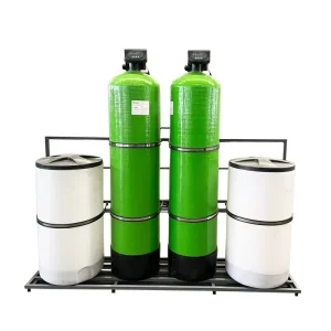 1000L Automatic Industrial Water Softener Pressure Vessel 250L/Hour Underwater Well Sediment Filter for Hotel and Home