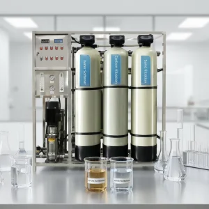 1000L/H Automatic Industrial Reverse Osmosis Water Treatment Equipment for Commercial Water Purification