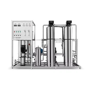 1000L H Commercial Reverse Osmosis Water Treatment System Purifier Machine Multi Voltage Industrial Pump