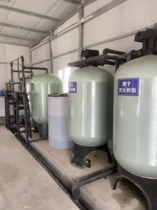 1000L H Industrial Automatic Water Softener RO Reverse Osmosis Water Softening System for Boiler Use 1 Year Warranty