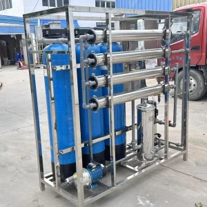1000L H RO Water Filter System Reverse Osmosis for Thermal Energy and Washing Plant