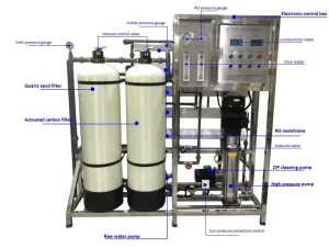 1000L/H Water Filters Reverse Osmosis System Water Treatment RO System Water Purification Machines