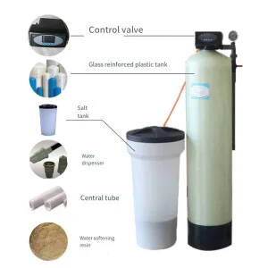 1000L/H Water Softener High Efficiency Water Softening System with Automatic Control Valve Guangdong Made