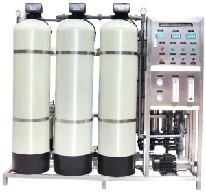 1000L/Hour Reverse Osmosis Water Purification System with Membrane Core 1 Year Warranty Water Treatment Machinery