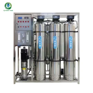1000LPH 304 Stainless Steel RO System for Juice Beverage and Dairy Production Line Pure Water Treatment Plant