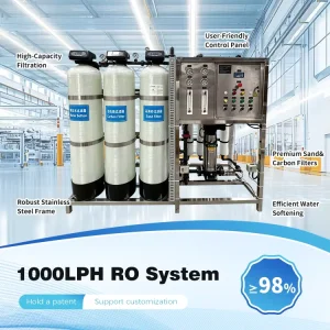 1000LPH Commercial Water Filter System for Bottling Drinking Water
