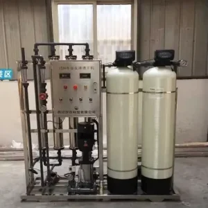 1000LPH FRP RO System and Stainless Steel Frame for Factory Purified Water