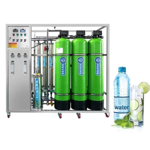 1000LPH Industrial Automatic RO Water Purification System Pure Water Treatment Equipment Commercial Purified Water Machine