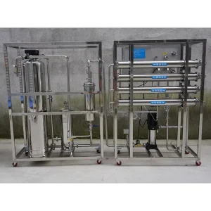 1000LPH Industrial Water Purification System Whole Home RO Water Filter Treatment Machinery for Hotel Business