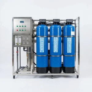 1000LPH Reverse Osmosis RO Water Treatment System with 3 Tanks and Pre-Filtration Plant for Industrial Pure Water