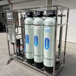 1000LPH Reverse Osmosis System Industrial Pure Water Seawater Desalination Pump Engine 24/7 Automatic Running SS304 Material