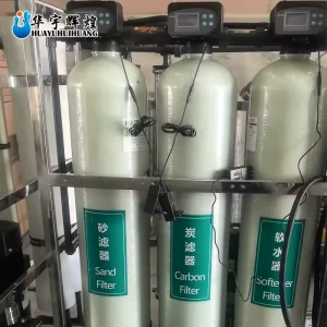 1000LPH Stainless Steel PLC-Controlled Resort RO Water Purification Machine