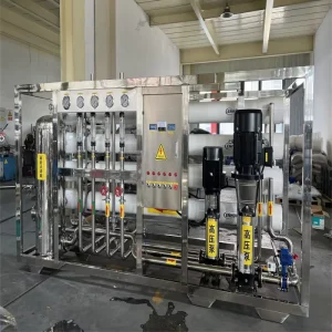 1000LPH Underground Borehole Water Purification System with PLC and Pump Reverse Osmosis Drinking Water Filter