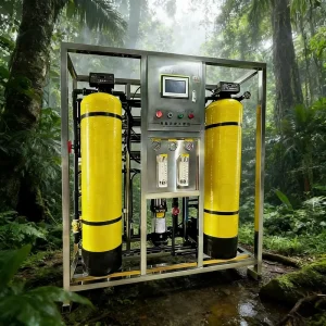 1000LPH Villa Water Purification System for Kitchen and Bathroom Residential Reverse Osmosis Drinking Water Filtration