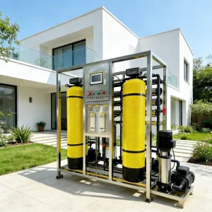 1TPH Home RO Water Purification System for Villa Whole House Drinking Water Filtration