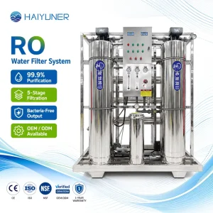 1000LPH Water Purifier Machine for Commercial Water Filter Reverse Osmosis