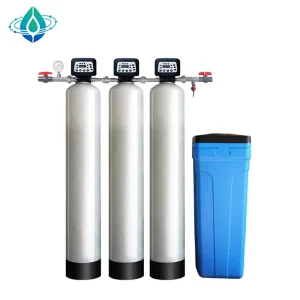 1000LPH Water Softening System with Pressure Vessel, Quartz Sand, Activated Carbon, Resin Filter, Salt Box, and Precision Engine