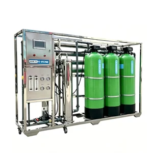 1000lph 2000lph 3000lph Pure Water Treatment Machine Large Water Flow Ro Water System for Mineral Water Factory