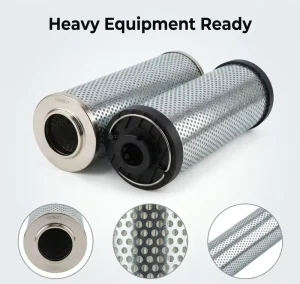 10026217 Hydraulic Oil Filter Element Fiberglass Media High Precision Replacement Filter Cartridge for Industrial