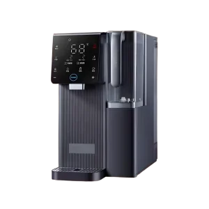 100GPD Desktop Reverse Osmosis Water Filter Hot Cold Drinking Water Filter Dispenser with Smart Screen TDS Display for Home RV