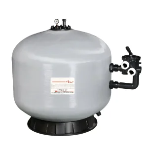 1050mm Fiberglass Side-Mount Sand Filter Commercial Swimming Pool Water Filtration System with Multiport Valve
