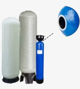 1054 Blue Water Filter Tank High Quality Softener FRP Tank FRP Filter Tank for Water Treatment