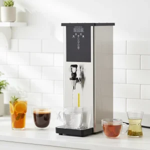10L 2500W Stainless Steel Digital Control Step-Heating Hot Water Dispenser for Commercial and Household Use