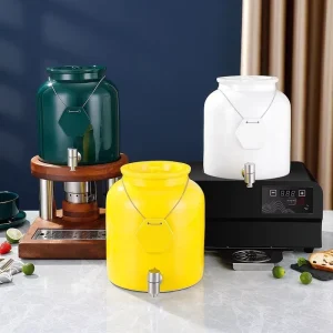 10L Electric Ceramic Milk and Juice Warmer with Temperature Control for Hotel Buffets and Breakfast Stations