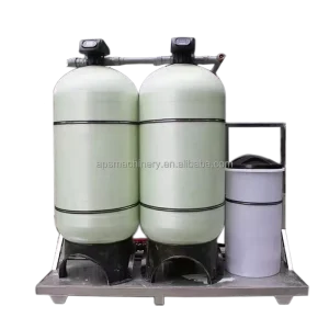 10m³/H Continuous Ion Exchange Water Softener System for Boilers and Showers