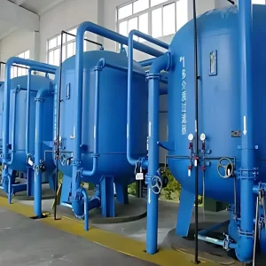 10m³/h Quartz Sand Filter for Boiler Feed Water Turbidity Removal