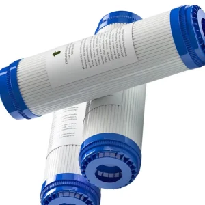 10×4.5 Inch Blue UDF Activated Carbon Filter Cartridge 5 Micron for RO Water Filter