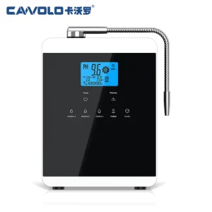 11-Plate Platinum-Coated Alkaline Water Machine, pH 4.5-10.5, Home Use