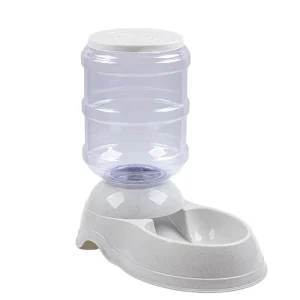 11L Eco-Friendly Plastic Gravity Pet Feeder and Water Dispenser