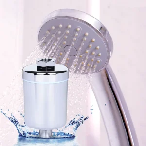 12 15 20 Stages Inline Kdf Shower Filter Water Purifier Filter Cartridge Replacement Shower Filter