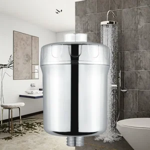 12 Stage Vitamin C Water Filter Household Activated Carbon Shower and Laundry Purifier Removes Chlorine Plastic Material