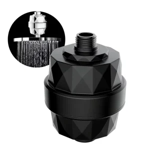 12 Stages Shower Head Filter Plastic Powerful Chlorine Remove High Output Revitalizing Shower Filter for Hard Water Remove