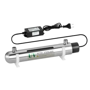 12 W 1 GPM Stainless Steel UV Light Water Purifier Treatment System