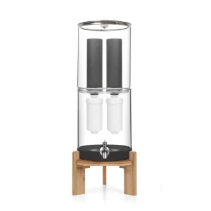 14L Electric Activated Carbon Plastic Gravity Water Filter with Carafe