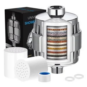 15 20 25 Level Household Shower Filter Shower Head Filter Water Shower Combination Set Hard Water Filters Set