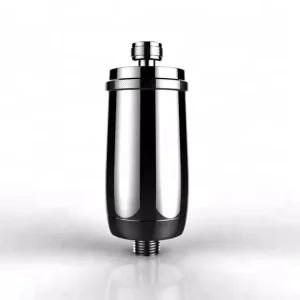 15 20 Stage KDF Shower Water Filter with 2 Cartridges For Any Shower Head and Handheld Shower Removing Chlorine Odor From Water