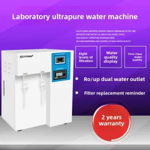 15 Liters Laboratory Ultra Pure Water Machine Biochemical Instrument Desktop Filter Distilled Water Equipment Deionization 220V