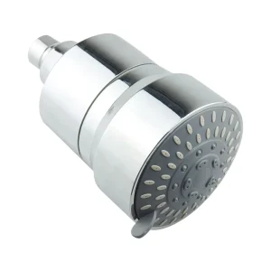 15 Stage Activated Carbon Shower Water Filter and Head Combo for Household Use with Manual Power Plastic Material
