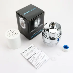 15 Stage Shower Filter Powerful Shower Head Water Filter for Hard Water Shower Head Filters