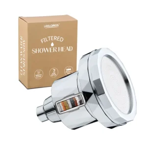 15 Stage Skincare Shower Filter Removes Chlorine Fluorine Water Filter High Pressure Showerhead for Bathroom Shower Set
