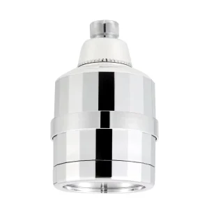 15 Stages Shower Purifier Full Chrome Shower Filter High Flow Powerful Fixed Spa Filter Shower Head