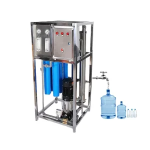 1500/3000/6000 GPD RO System Reverse Osmosis Membrane Water Purifier Pump PLC Water Treatment Pressure Vessel